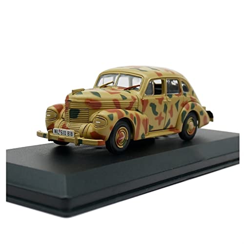 Für Opel Kapitän 1 43 Legierung Militärmodell Metall Metallspielzeug Fahrzeugsammlung Dekoration Druckguss Fahrzeuge Modell von TQMEAD