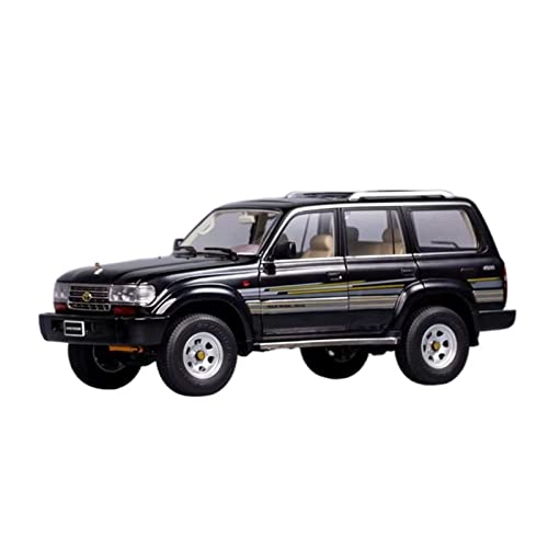 Für Toyota Rand Land Cruiser LC80 Diecast Modell Spielzeug Auto Jungen Mädchen Geschenke 1 18 Druckguss Fahrzeuge Modell(A) von TQMEAD