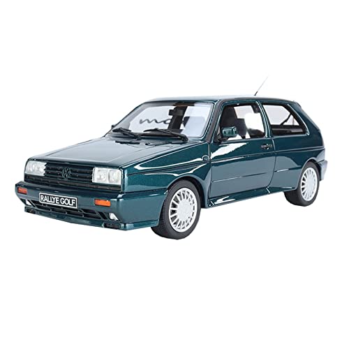 Für Volkswagen Rallye Golf 1 18 Harz Automodell Sammlerstücke Jungen Spielzeug Geschenk Display Druckguss Fahrzeuge Modell von TQMEAD