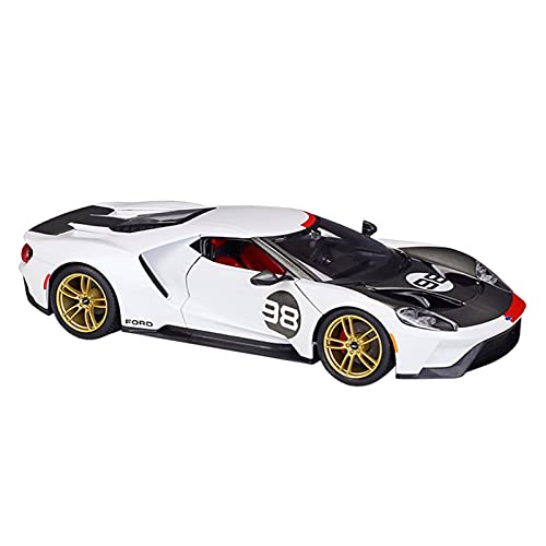 Maßstab 1 18 für Ford GT Heritage Series Sportwagen Legierung Diecast Spielzeugauto-Modell für Jungen Mädchen Geschenk Druckguss Fahrzeuge Modell Maßstab 1 18 für Ford GT Heritage Series Sportwagen Legierung Diecast Spielzeugauto-Modell für Jungen Mädchen Geschenk Druckguss Fahrzeuge Modell von TQMEAD