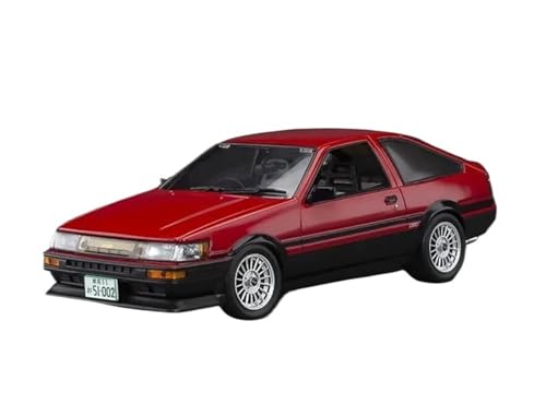 Maßstab 1 24 1985 Für Corolla Levin AE86 Legierung Automodell Audlt Fans Sammler Souvenir Geschenke Druckguss Fahrzeuge Modell(Rot) von TQMEAD