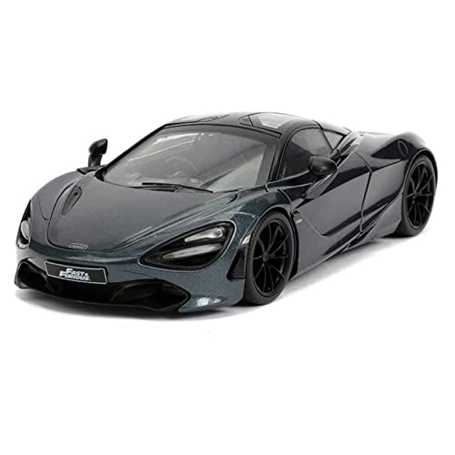 Maßstab 1 24 für McLaren 720S Legierung Simulation Spielzeugauto Modell mit Licht für Jungen Druckguss Fahrzeuge Modell(Schwarz) von TQMEAD