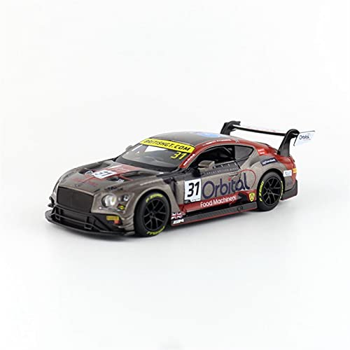 Maßstab 1 32 Für Bentley Blancpain Racing GT3 NO.3 Diecast Model Pull Back Vehicles Car Kit Druckguss Fahrzeuge Modell Maßstab 1 32 Für Bentley Blancpain Racing GT3 NO.3 Diecast Model Pull Back Vehicles Car Kit Druckguss Fahrzeuge Modell von TQMEAD