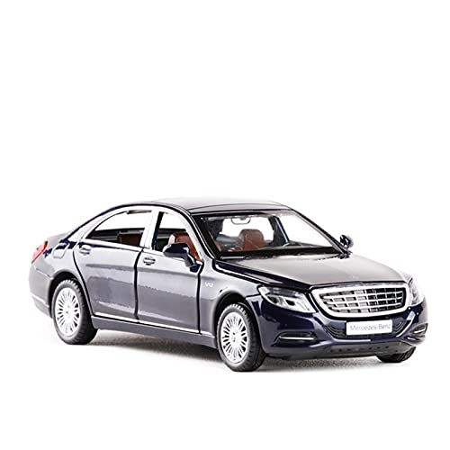 Maßstab 1 32 Für Benz S600 Simulation Coupe Spielzeugmodellauto Fahrzeugsammlung Druckguss Fahrzeuge Modell(Blau) von TQMEAD
