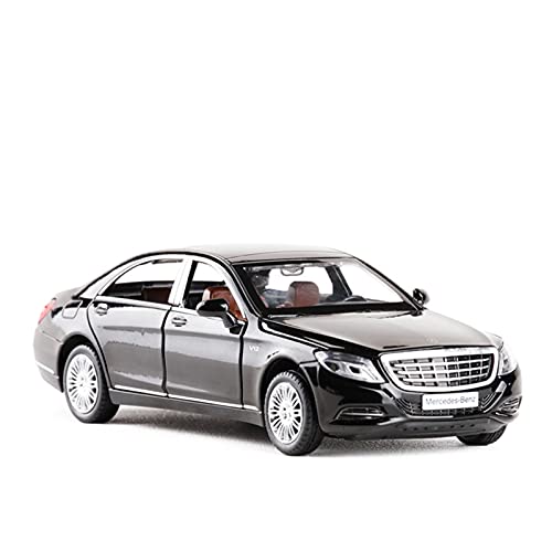 Maßstab 1 32 Für Benz S600 Simulation Coupe Spielzeugmodellauto Fahrzeugsammlung Druckguss Fahrzeuge Modell(Schwarz) von TQMEAD