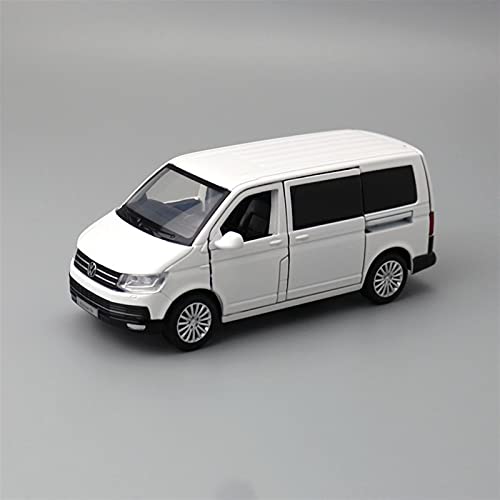 Maßstab 1 32 Für Volkswagen T6 Multivan MPV Modellauto Fahrzeugsammlung Home Education Ideas Druckguss Fahrzeuge Modell(White) von TQMEAD