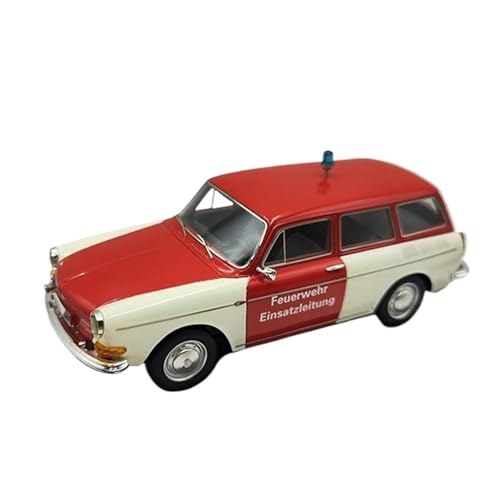 Maßstab 1 32 Harz Für VW 1600 Variante Feuer Rettungs Fahrzeug Spielzeug Autos Modell Sammlerstücke Geschenke Druckguss Fahrzeuge Modell von TQMEAD