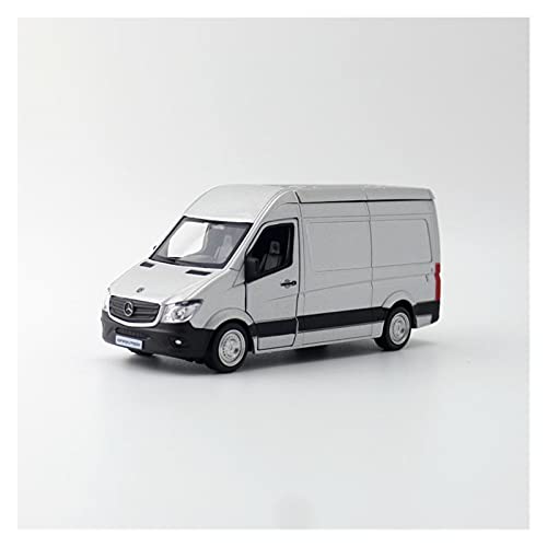 Maßstab 1 36 Für Sprinter MPV Casting Automodell Zinklegierung Spielzeugauto Zurückziehen Fahrzeuge Spielzeugauto Druckguss Fahrzeuge Modell(White) von TQMEAD