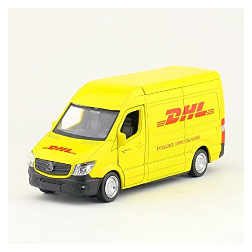 Maßstab 1 36 Für Sprinter MPV Casting Automodell Zinklegierung Spielzeugauto Zurückziehen Fahrzeuge Spielzeugauto Druckguss Fahrzeuge Modell(Yellow) von TQMEAD