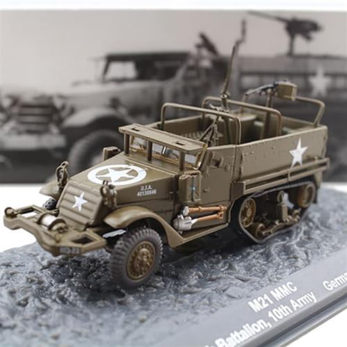 Maßstab 1 72 für M21 MMC Half Track Truck Armored Car Transporter Combat Vehicle Statisches Metallmodellauto Druckguss Fahrzeuge Modell Maßstab 1 72 für M21 MMC Half Track Truck Armored Car Transporter Combat Vehicle Statisches Metallmodellauto Druckguss Fahrzeuge Modell von TQMEAD