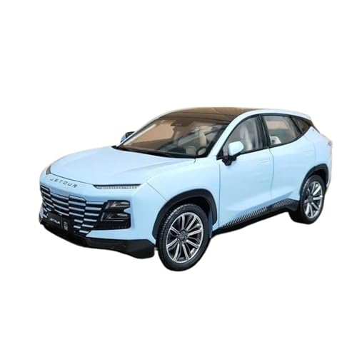 Maßstab 1:18 Chery JETOUR SUV Diecast Legierung Auto Modell Sammeln Ornamente Erinnerungsstücke(Blue) von TQMEAD