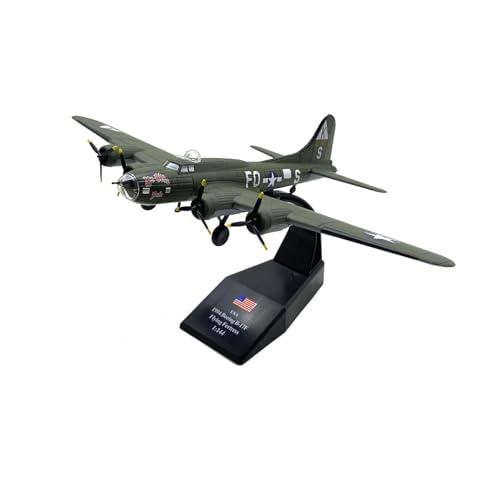 Miniaturmodelle 1 144 Skala Metall Legierung Moxing WWII Klassische Bomber B17 Flugzeug B-17 Modell Hause Dekoration von TQMEAD