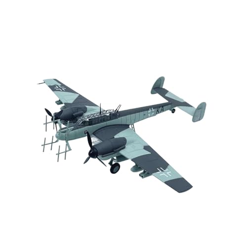 Miniaturmodelle 1: 100 Für Bf110G-4 Kämpfer Modell Semi Legierung Fertig Produkt Modell Büro Dekorationen Geschenk für Luftfahrtbegeisterte von TQMEAD