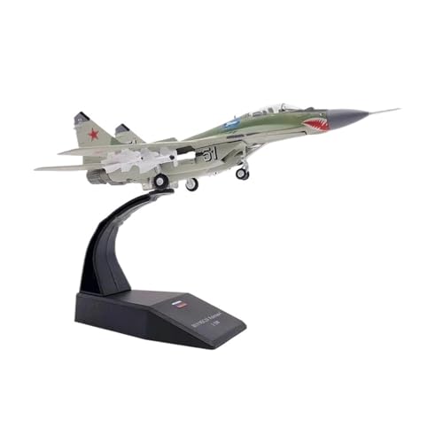 Miniaturmodelle 1:100 FÜR MIG-29 Flugzeugmodell Kampfflugzeug Replik Modell Für Sammlungen Multifunktionale Dekoration Geschenk für Luftfahrtbegeisterte von TQMEAD