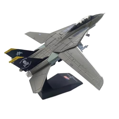 Miniaturmodelle 1:100 Für F14 Fighter Diecast Metall Flugzeug Modell Faux Dekorationen Für Sammlung Geschenk für Luftfahrtbegeisterte von TQMEAD