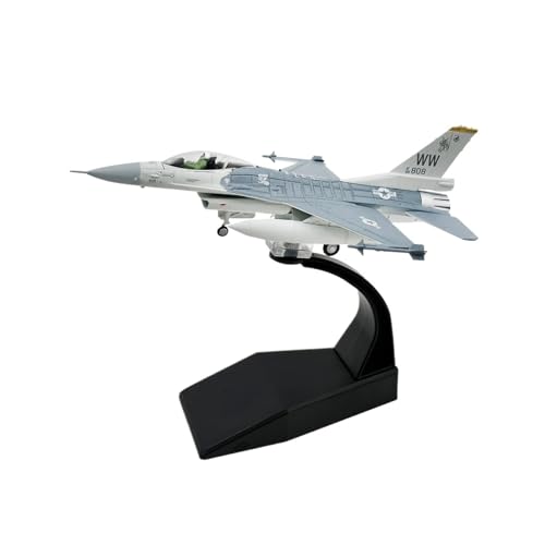 Miniaturmodelle 1:100 Für F16C Fighter Hochdetailliertes Druckgussmodell Flugzeugzimmer Desktop-Dekoration Geschenk für Luftfahrtbegeisterte von TQMEAD