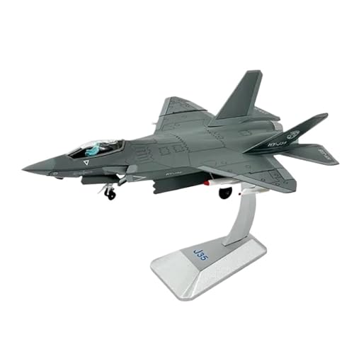 Miniaturmodelle 1:100 Für J35 Kampfjet Modell Legierung Handwerkskunst Flugzeug Modell Statische Anzeige Souvenir Geschenk für Luftfahrtbegeisterte von TQMEAD