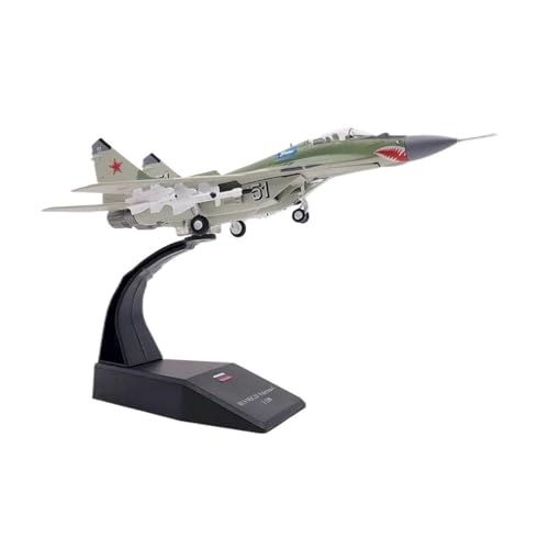 Miniaturmodelle 1:100 Für MIG-29 Flugzeug Kämpfer Replik Modell Multifunktionale Dekoration Geschenk für Luftfahrtbegeisterte von TQMEAD