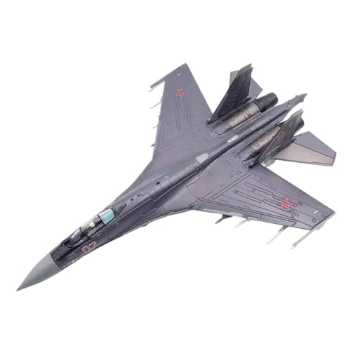 Miniaturmodelle 1:100 Für Su35 Kampfflugzeugmodell Statische Simulation Modellsammlung Dekoratives Display Geschenk für Luftfahrtbegeisterte von TQMEAD