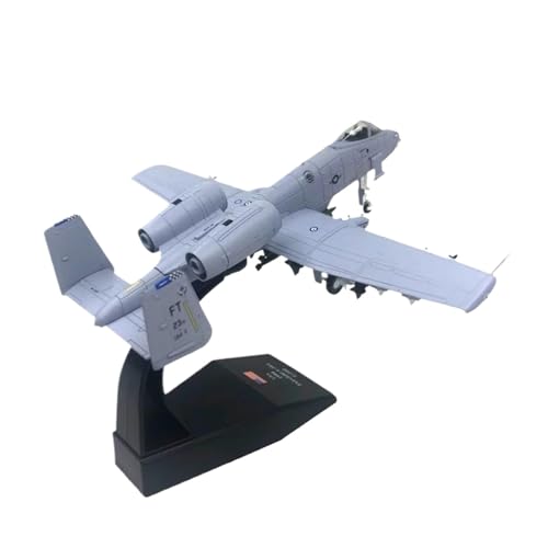Miniaturmodelle 1:100 Skala Für A-10 Thunderbolt Angriff Kämpfer Große Shark Mund Militär Modell Desktop Dekorationen Mini Geschenk für Luftfahrtbegeisterte von TQMEAD