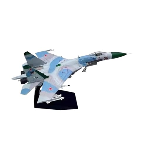 Miniaturmodelle 1:100 Sowjetische Barentssee Su-27 Simulationslegierung Statisches Fertigflugzeugmodell Ornament Display Geschenk für Luftfahrtbegeisterte von TQMEAD