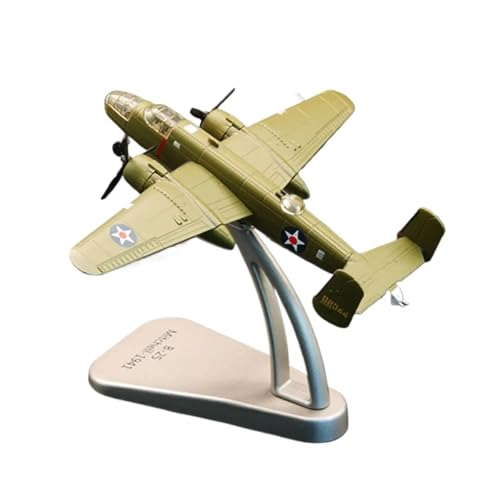 Miniaturmodelle 1:144 FÜR B25 Mitchell Bomber Legierung Modell Flugzeug Spielzeug Simulation Military Ornament Geschenk für Luftfahrtbegeisterte von TQMEAD