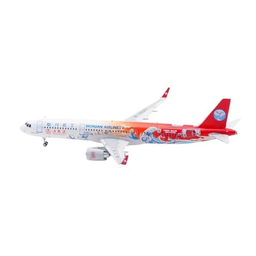 Miniaturmodelle 1:200 FÜR A321 B-302T Druckgusslegierung Flugzeugmodell Mit Ständer Bürodekoration Souvenir Geschenk für Luftfahrtbegeisterte von TQMEAD