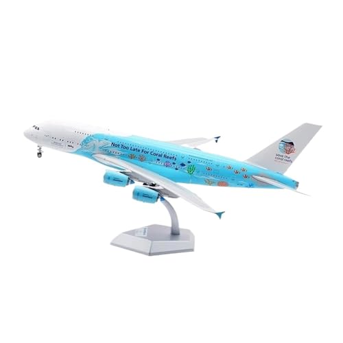 Miniaturmodelle 1:200 Für A380 Legierung Druckguss Flugzeug Modell 9H-MIP Mit Stand Sammler Dekoration Geschenk für Luftfahrtbegeisterte von TQMEAD