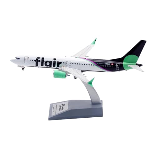 Miniaturmodelle 1:200 Für B737-8 MAX Druckguss-Flugzeugmodell Multifunktionale Dekorative Displays C-FLUJ Geschenk für Luftfahrtbegeisterte von TQMEAD