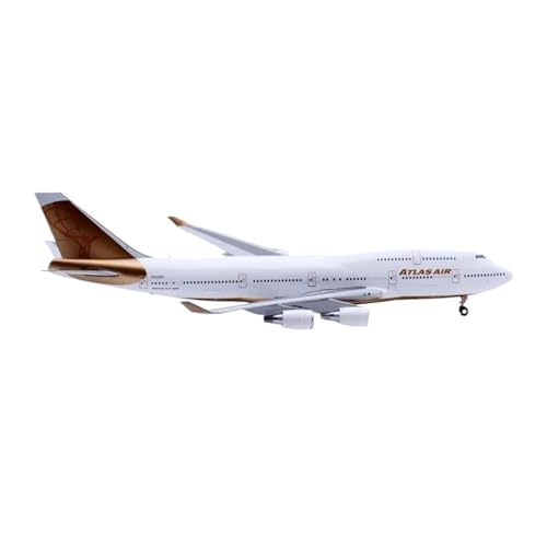 Miniaturmodelle 1:200 Für B747-400 Legierung Druckguss Flugzeug Modell N322SG Mit Stand Sammler Dekoration Geschenk für Luftfahrtbegeisterte von TQMEAD