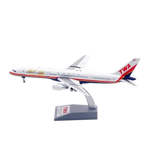 Miniaturmodelle 1:200 Für B757-200 Druckguss-Flugzeugmodell, Limitierte Auflage, Sammlungsdisplay N712TW Geschenk für Luftfahrtbegeisterte von TQMEAD