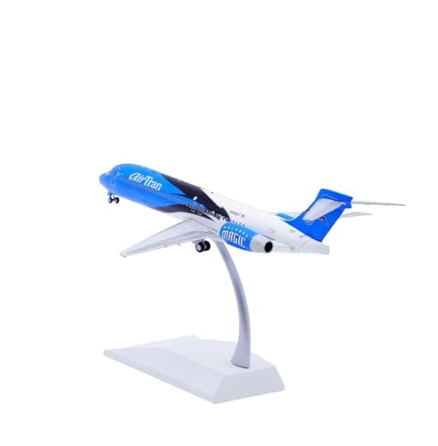 Miniaturmodelle 1:200 Für Boeing 717-200 Legierung Sammler Flugzeug Druckguss Flugzeug Mit Ständer Geschenk für Luftfahrtbegeisterte von TQMEAD