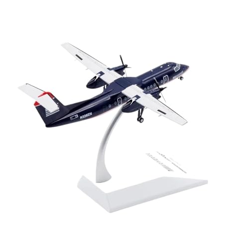 Miniaturmodelle 1:200 Für DASH8 300 Flugzeugmodell Aus Druckgusslegierung Für Statische Displaydekoration Geschenk für Luftfahrtbegeisterte von TQMEAD