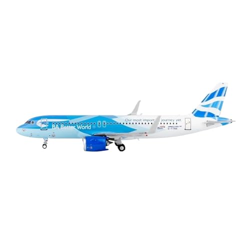 Miniaturmodelle 1:400 Für A320neo G-TTNA Legierung Diecast Flugzeug Modell Souvenir Desktop Dekoration Geschenk für Luftfahrtbegeisterte von TQMEAD
