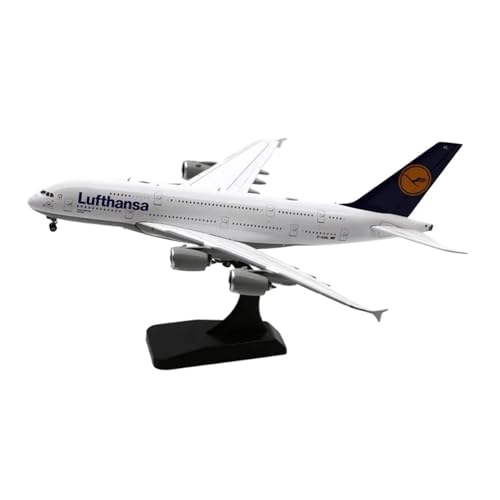 Miniaturmodelle 1:400 Für A380 D-AIML Legierung Druckguss Flugzeug Modell Miniatur Dekorationen Geschenk für Luftfahrtbegeisterte Miniaturmodelle 1:400 Für A380 D-AIML Legierung Druckguss Flugzeug Modell Miniatur Dekorationen Geschenk für Luftfahrtbegeisterte von TQMEAD