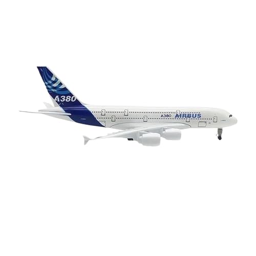 Miniaturmodelle 1:400 Für A380 Simulierte Flugzeug Flugzeug Modell Replik Modell Für Sammlung Geschenk für Luftfahrtbegeisterte von TQMEAD