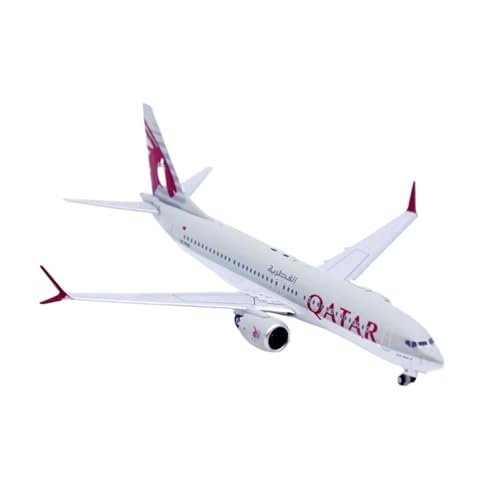 Miniaturmodelle 1:400 Für B737 MAX 8 A7-BSH Legierung Sammler Flugzeug Modell Multifunktionale Dekoration Geschenk für Luftfahrtbegeisterte von TQMEAD