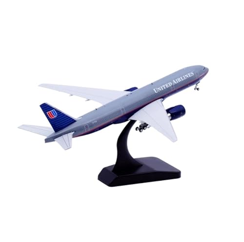 Miniaturmodelle 1:400 Für B777-200 N777UA Flugzeugmodell Aus Druckgusslegierung Mit Ständer Für Sammlungen Geschenk für Luftfahrtbegeisterte von TQMEAD