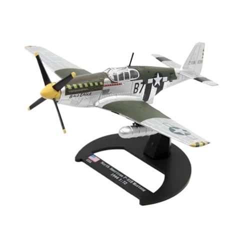 Miniaturmodelle 1:72 Für P51 Mustang Fighter Diecast Metall Flugzeug Modell Faux Dekorationen Für Sammlung Geschenk für Luftfahrtbegeisterte von TQMEAD