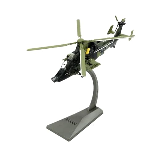 Miniaturmodelle 1:72 Maßstab EC665 Tiger Hubschrauber Replik Modell Armee Kampfflugzeug Flugzeug Für Sammlung Geschenk für Luftfahrtbegeisterte von TQMEAD