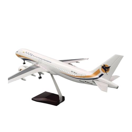 Miniaturmodelle 1:80 Für A320 NEO Harz Diecast Flugzeug Modell Simulation Ornamente Souvenirs Geschenk für Luftfahrtbegeisterte(with Light) von TQMEAD