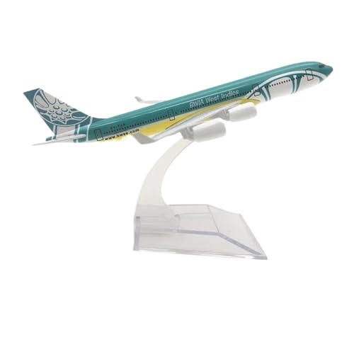 Miniaturmodelle 16 cm Für A340-Druckguss-Flugzeugmodell Aus Legierung, Dekoratives Display Für Die Sammlung Geschenk für Luftfahrtbegeisterte von TQMEAD