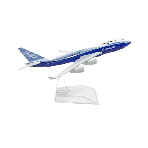 Miniaturmodelle 16CM Für B747 Diecast Metall Flugzeug Modell Sammlerstück Home Decor Geschenk für Luftfahrtbegeisterte von TQMEAD
