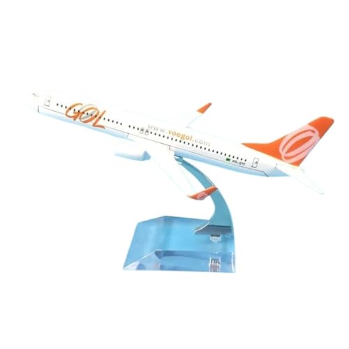 Miniaturmodelle 16cm Flugzeugmodell Für Boeing 777 Brasilien Flugzeugmodell Luftfahrtliebhaber Geschenk 1 400 Flugzeugspielzeug(Brazil GOL B737) von TQMEAD