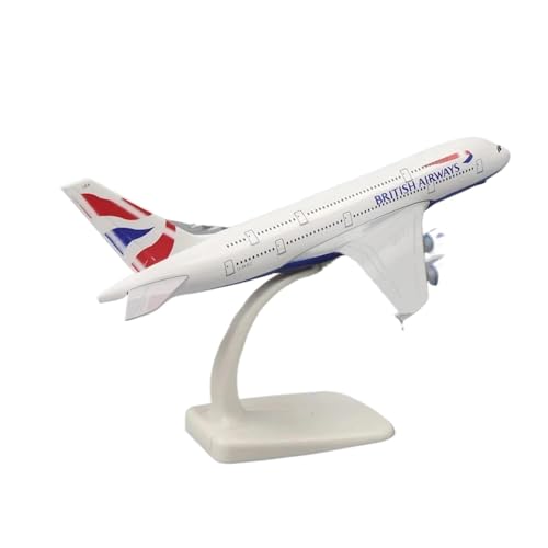 Miniaturmodelle 20 cm British Airways A380 Airline-Flugzeug Aus Metall Im Maßstab 1 400, Modellflugzeugsammlung Und Geschenk von TQMEAD