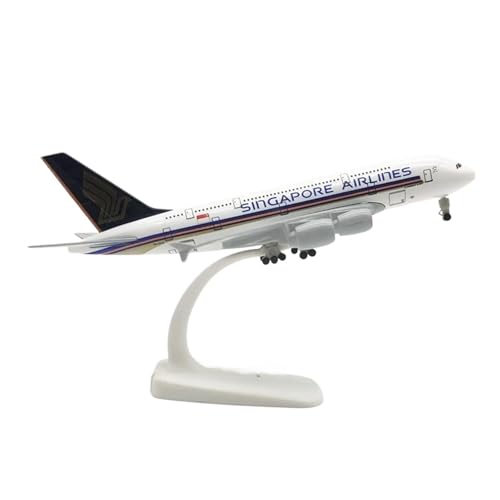 Miniaturmodelle 20 cm Für A380-Flugzeugmodell Aus Legierung, Ideal Für Statische Display-Dekoration, Schreibtisch Oder Sammlung Geschenk für Luftfahrtbegeisterte von TQMEAD