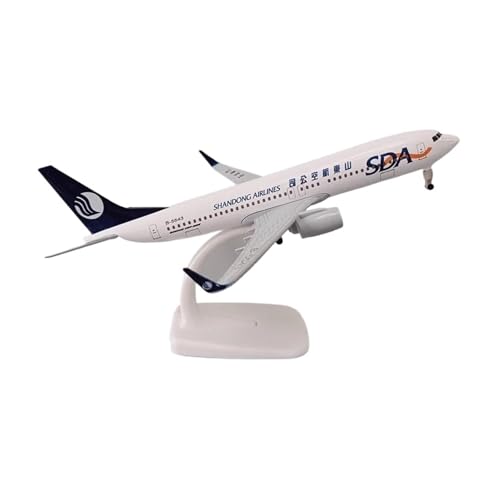 Miniaturmodelle 20 cm Für B737 Druckguss-Flugzeugmodell, Flugzeugmodell Mit Fahrwerk, Sammlung, Dekoratives Display Geschenk für Luftfahrtbegeisterte von TQMEAD