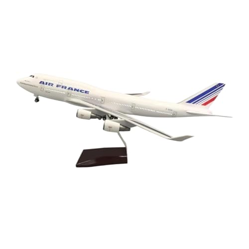 Miniaturmodelle 47 cm Für 747 B747 Air France Mit Fahrwerk Legierung Display Flugzeug Modellbausatz von TQMEAD
