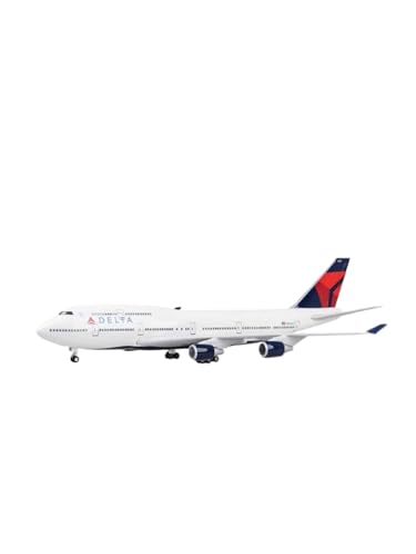 Miniaturmodelle 47CM Für B747 Harz Druckguss Modell Flugzeug Vielseitige Display Dekorationen Geschenk für Luftfahrtbegeisterte(No Light) von TQMEAD