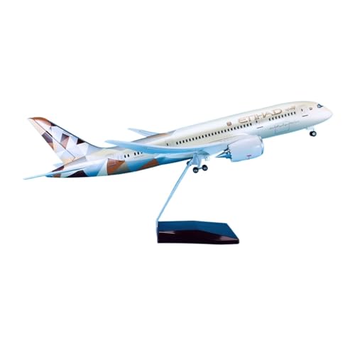 Miniaturmodelle Für Boeing B787 Etihad Metalldruckguss-Flugzeugmodellsammlung, Geschenk 1 130 von TQMEAD